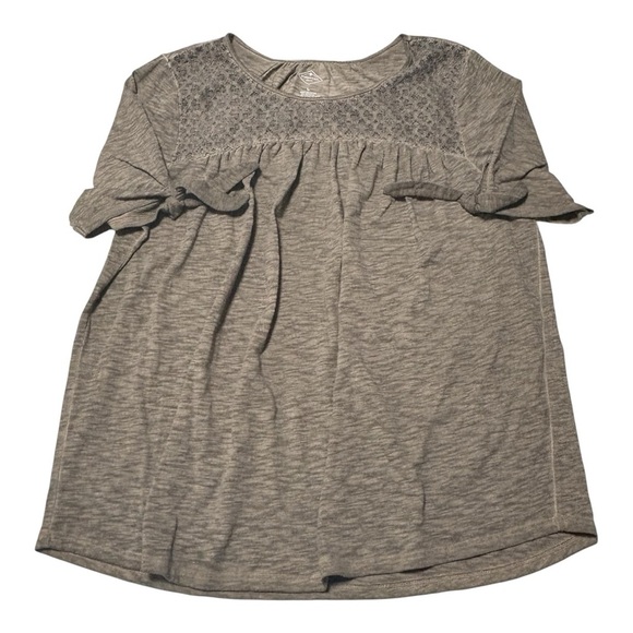 St. John's Bay Heather Gray Kids Tee - Picture 1 of 5